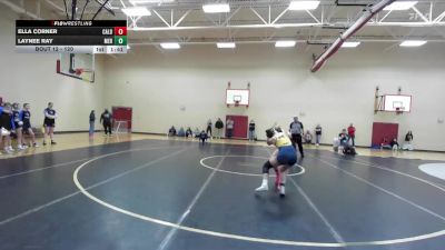 120 lbs Champ. Round 1 - Laynee Ray, Meridian vs Ella Corner, Caldwell