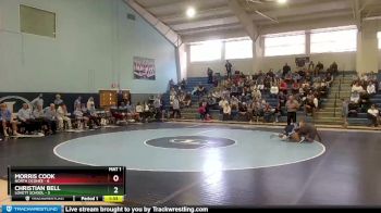 285 lbs Semis & 1st Wb (8 Team) - Christian Bell, Lovett School vs MORRIS COOK, North Oconee