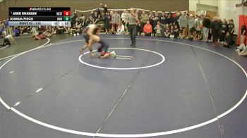 138 lbs Champ. Round 1 - Amir Khanjan, Westview vs Joshua Fisch, Union