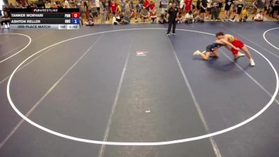132 lbs 3rd Place Match - Tanner Morvari, Pinnacle vs Ashton Reller, Northwest Wrestling Club