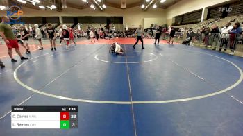 106 lbs Rr Rnd 4 - CJ Caines, Mat Assassins Black vs Lucas Reeves, Steelhawks WC MS