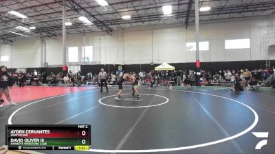 149 lbs Cons. Semi - David Oliver Iii, Hawkeye Wrestling Club vs Ayden Cervantes, Unattached