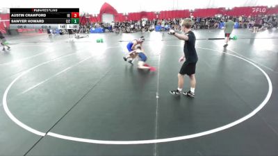 113 lbs Placement (16 Team) - Austin Crawford, Oswego East vs Sawyer Howard, Cambridge-Isanti White