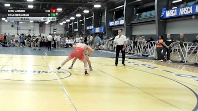 138 lbs Rr Rnd 1 - Erik Carlile, Team Diamond Fish - HSB vs Cole DeAngelo, Filipe Trained Wrestling Academy - HSB