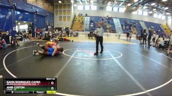 182 lbs Round 6 (8 Team) - Gavin Rodriguez-Cayro, Deland Bulldog Wrestling Club vs Amir Coston, A`Dale