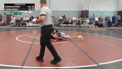184 lbs Round Of 16 - Charles McTorry, Tennessee-Chattanooga vs Carson Tenold, North Carolina
