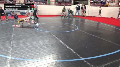80_B lbs Round Of 32 - Owen Pascarella, Wellsboro vs Larson Jeske, North Star
