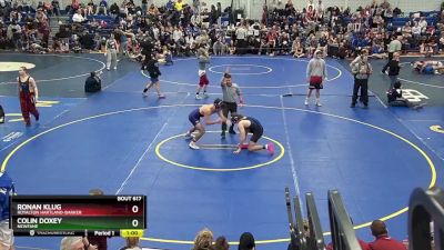 170 lbs Cons. Round 4 - Ronan Klug, Royalton Hartland-Barker vs Colin Doxey, Newfane