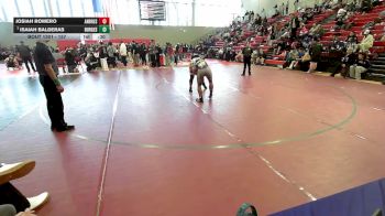157 lbs 5th Place Match - Josiah Romero, El Paso Andress vs Isaiah Balderas, El Paso Burges