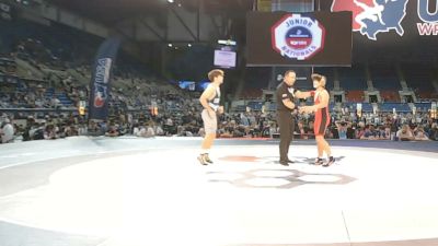 132 lbs Cons. Rd Of 64 - Martez Sheard, Wisconsin vs Parker Graveman, South Dakota