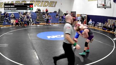 141-150 lbs Round 3 - Mason Best, TOTAL CHAOS WRESTLING vs Max Wynkoop, Armstrong