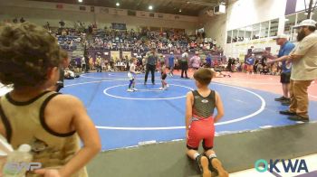 46 lbs Round Of 16 - Zoday Bearpaw, Warhorse Wrestling Club vs Liam Canady, Berryhill Wrestling Club