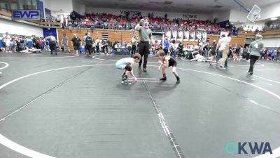 55 lbs Quarterfinal - Braxton Sarten, Rough Riders vs Breckon Milburn, Powerhouse Wrestling Club