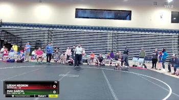 72 lbs Round 2 (4 Team) - Max Garcia, Full Circle WC vs Leeam Negron, Reaper WC