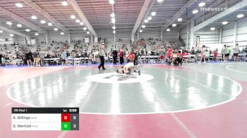 126 lbs Rr Rnd 1 - Aidan Gillings, Ragin Raisins Catawba vs Gage Wentzel, Ride Out Wrestling Club