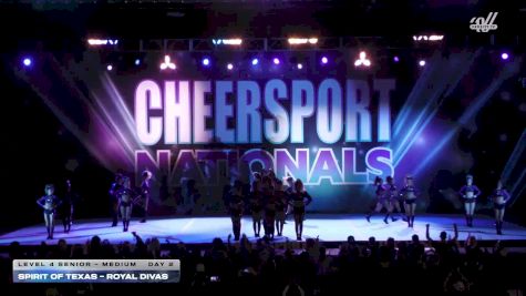 Spirit of Texas - Royal Divas [2026 L4 Senior - Medium Day 2] 2026 CHEERSPORT National All Star Cheerleading Championship