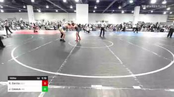 160 lbs Quarterfinal - Richard Garcia, South High Rebels vs Jonathan Casaus, Jag Way WC