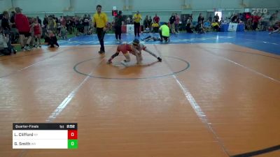 J-70 lbs Quarterfinal - Landyn Clifford, NY vs Griffin Smith, WV