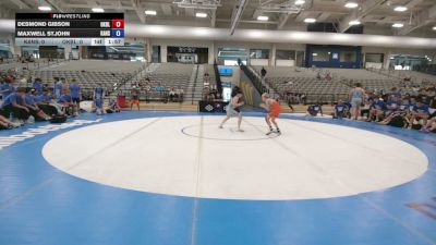 88 lbs Desmond Gibson, Oklahoma Blue vs Maxwell St.John, Kansas