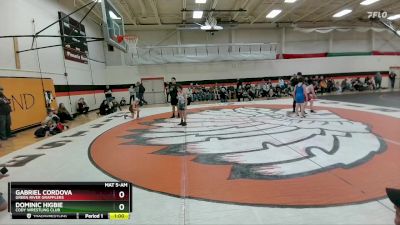 74 lbs Semifinal - Gabriel Cordova, Green River Grapplers vs Dominic Higbie, Cody Wrestling Club