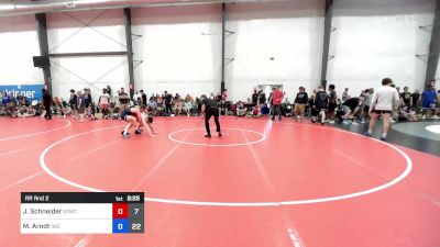 63 kg Rr Rnd 2 - John Schneider, South Side Blue vs Matthew Arndt, Integrity Wrestling Club