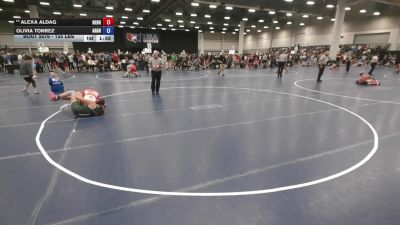 155 lbs Champ. Rd Of 32 - Olivia Torrez, Atrisco Heritage Academy High School Wrestling vs Alexa Aldag, Nebraska