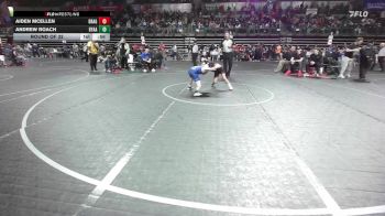 80 lbs Round Of 32 - Aiden McEllen, Dragon Rtc vs Andrew Roach, Byaa