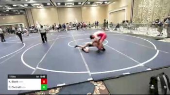 170 lbs Consi Of 16 #1 - Koen Blank, Great Oak HS vs Demitri Cantrell, Catalines Wildcat WC