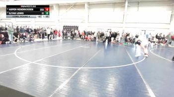 110 lbs Cons. Round 4 - Aspen Hendricksen, Logan vs Iliyah Lewis, Corner Canyon