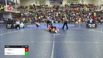 114 lbs R-16 - Liam Davis, Lake Highland Prep-FL vs Carter Beck, Saegertown