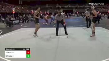106 lbs Consi Of 8 #2 - Jaiden Leon, Empire WC vs Saoul Prado, ATC