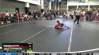 46 lbs Round 3 (4 Team) - Savannah Halsted, Grand View WC vs Kinsley Kothenbeutel, MN Storm