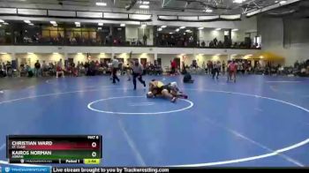 184 lbs Cons. Round 3 - Christian Ward, St. Clair vs Kairos Norman, Adrian