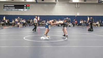 174 lbs Quarterfinal - Lou Paradiso, Johnson & Wales vs Anton Puhach, Roger Williams