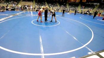 182-195 lbs Rr Rnd 4 - Kaleb Smith, Tulsa Blue T Panthers vs Brohk Townley, Pawhuska Elks Takedown