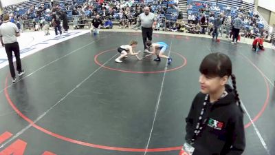 12U Boys - 74 lbs Cons. Round 3 - Tucker Payne, Columbus North Wrestling Club vs Luca Pagliai, Moen Wrestling Academy