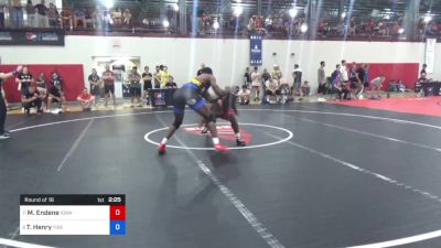 97 kg Round Of 16 - Massoma Endene, Iowa vs Tereus Henry, Tiger Den Wrestling Club