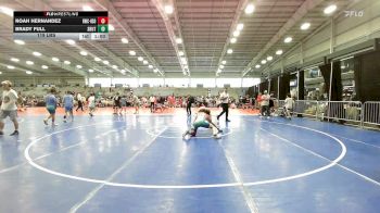 119 lbs Quarterfinal - Noah Hernandez, Ruthless Black vs Brady Full, TSB
