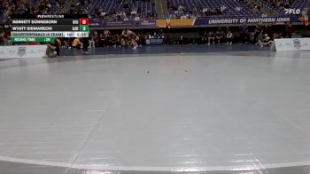 197 lbs Quarterfinals (8 Team) - Wyatt Sieniarecki, Albion vs Bennett Sonneborn, NYU