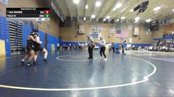 140lbs Cons. Round 7 - Ava Risner, Kelso (Girls) vs Yula Vi, Kentwood (Girls)