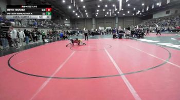 106 lbs Cons. Round 1 - Devin Rickner, Glenpool vs Peyton Kirkpatrick, Basehor-Linwood