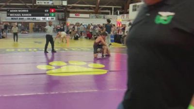 120 lbs 5th Place - Aiden Morris, New York Military Academy vs Michael Rankin, Ruthless