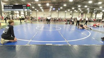 112 lbs Rr Rnd 2 - Brian Danbe, RedNose Wrestling School - MS vs Aiden Rios, Mat Assassins Red - MS