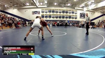 144 lbs 3rd Place Match - Luke Evensen-Hein, Walsh Jesuit vs Talen Blogna, St. Ignatius