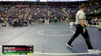 1A 190 lbs Cons. Round 1 - Eric Brantley, Pamlico County vs Aiden Wilson, South Stanly