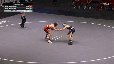141 lbs Rr Rnd 1 - Lain Yapoujian, Stanford vs Nate Desmond, Penn State