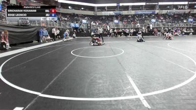 115 lbs Final - Sricharan Kosanam, Collierville High School vs Edge Leoncio, Arlington Wrestling