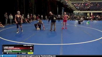 110 lbs Cons. Round 3 - Lane Hague, Victory School Of Wrestling vs Benjamin Anderson, Indee Mat Club