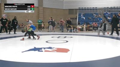 92 lbs Cons. Sub-rd Of 16 - Micah Naylor, Springfield Youth Sports-Wrestling vs Mincere White, Beat The Streets Chicago-Roseland