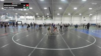 81 lbs Consi Of 8 #2 - Nicholas Ceprano, Top Flight Wrestling Academy vs Wyatt Breton, Smitty's Wrestling Barn